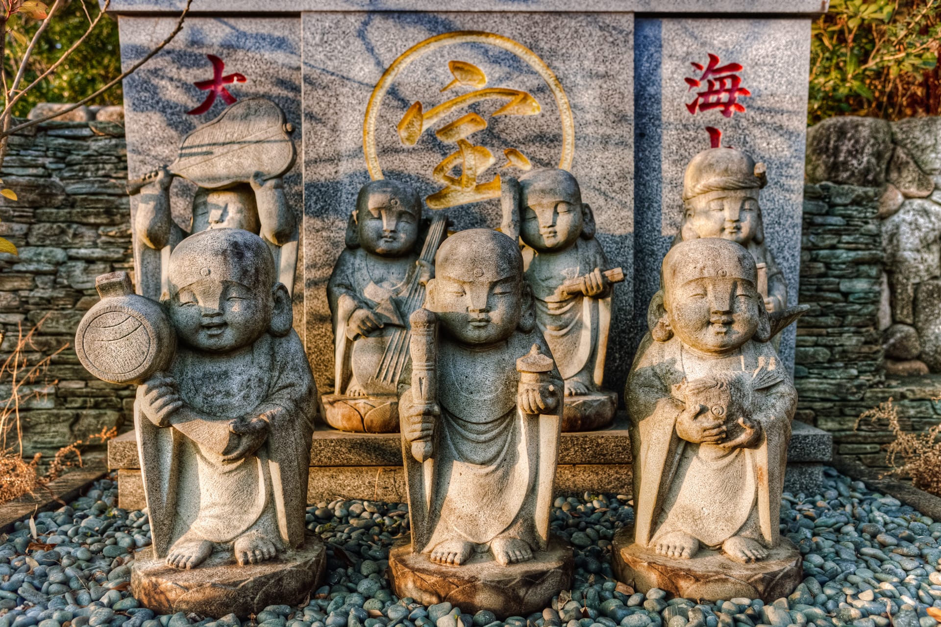 Seven Gods of Fortune (Shichifukujin) - Nanzoin Temple