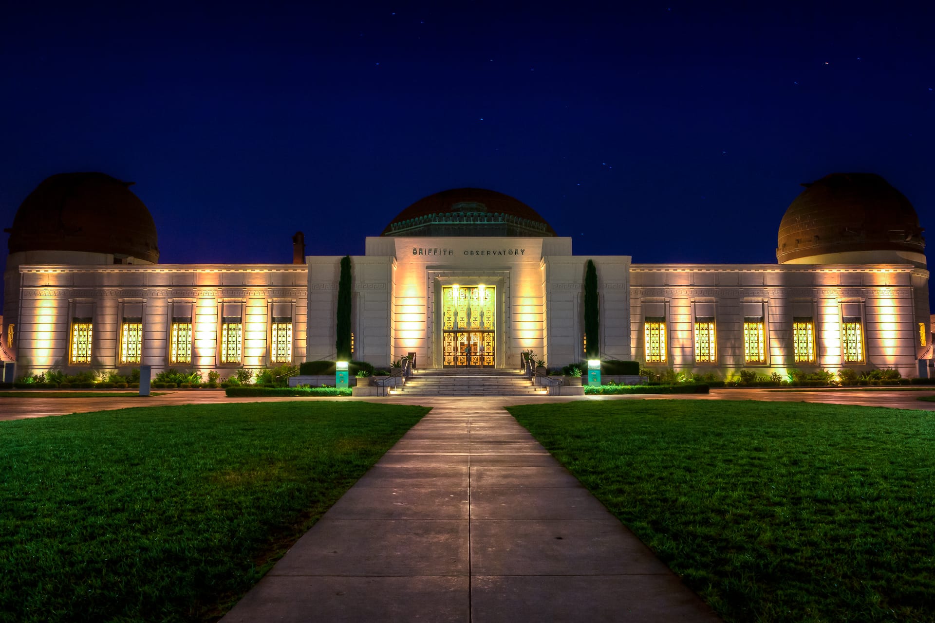 Griffith Observatory HDR Image