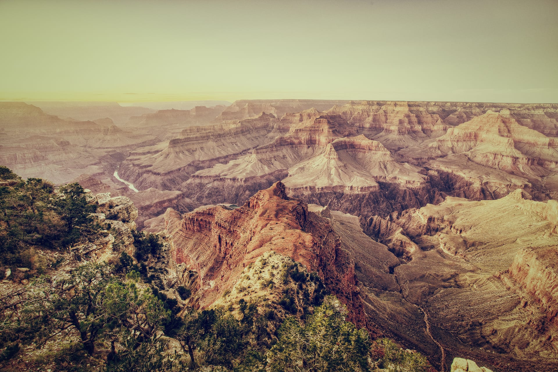 Grand Canyon Color Retro