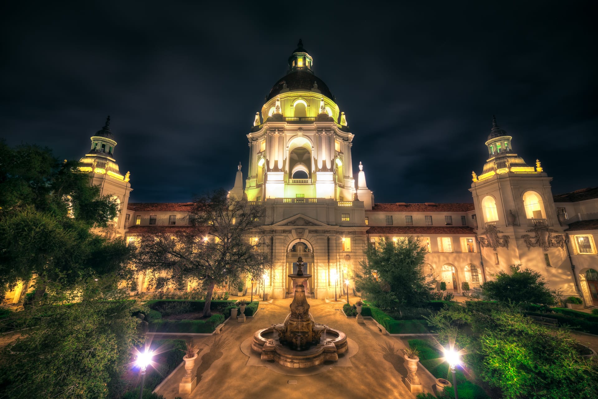 Pasadena City Hall Courtyard