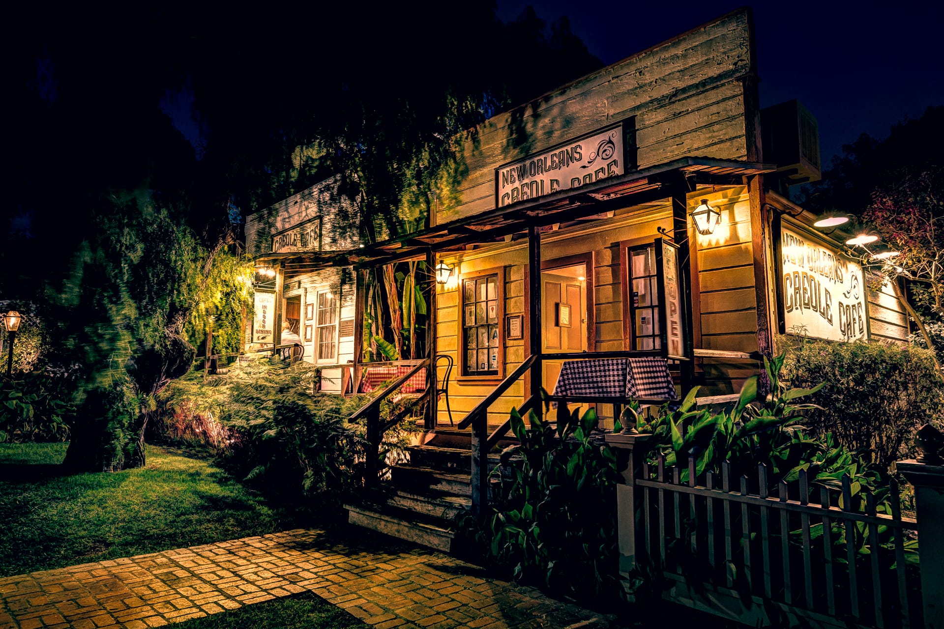 San Diego Creole Cafe HDR photo