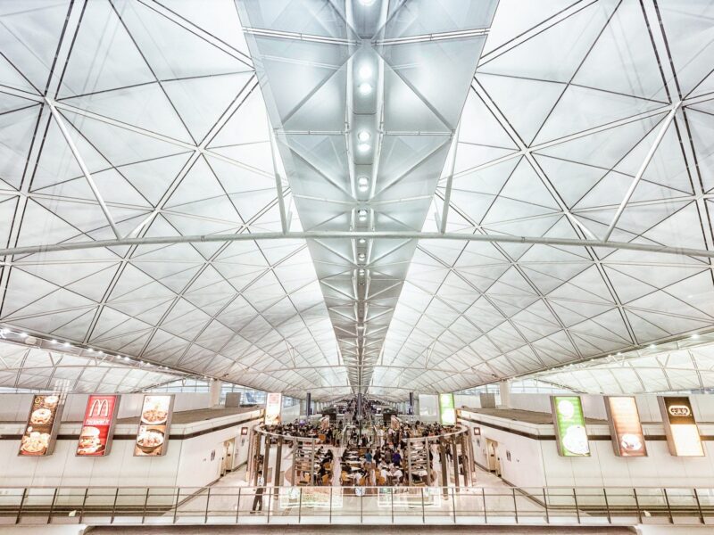 The Hong Kong International Airport
