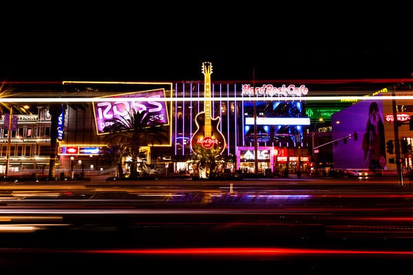 Slow Shutter Speed in Las Vegas