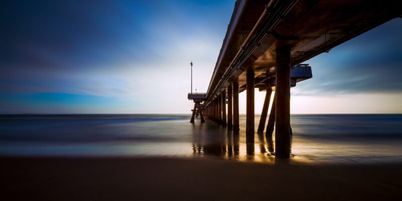 Beneath the Venice Beach Pier