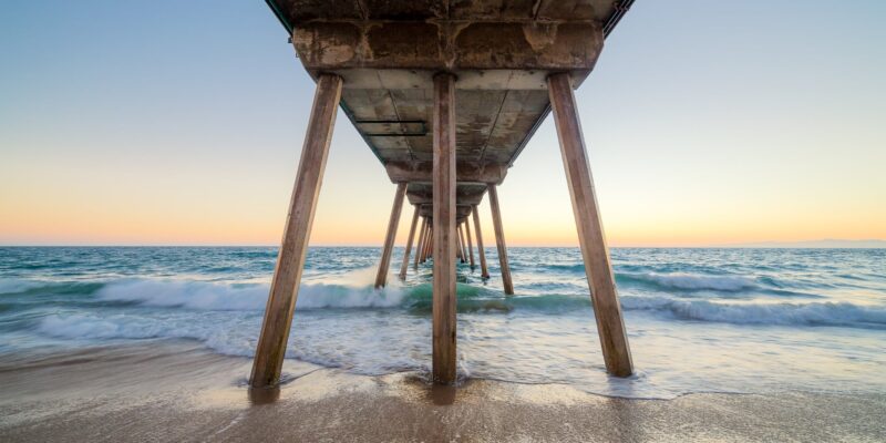 Hermosa Beach Pier Sunset