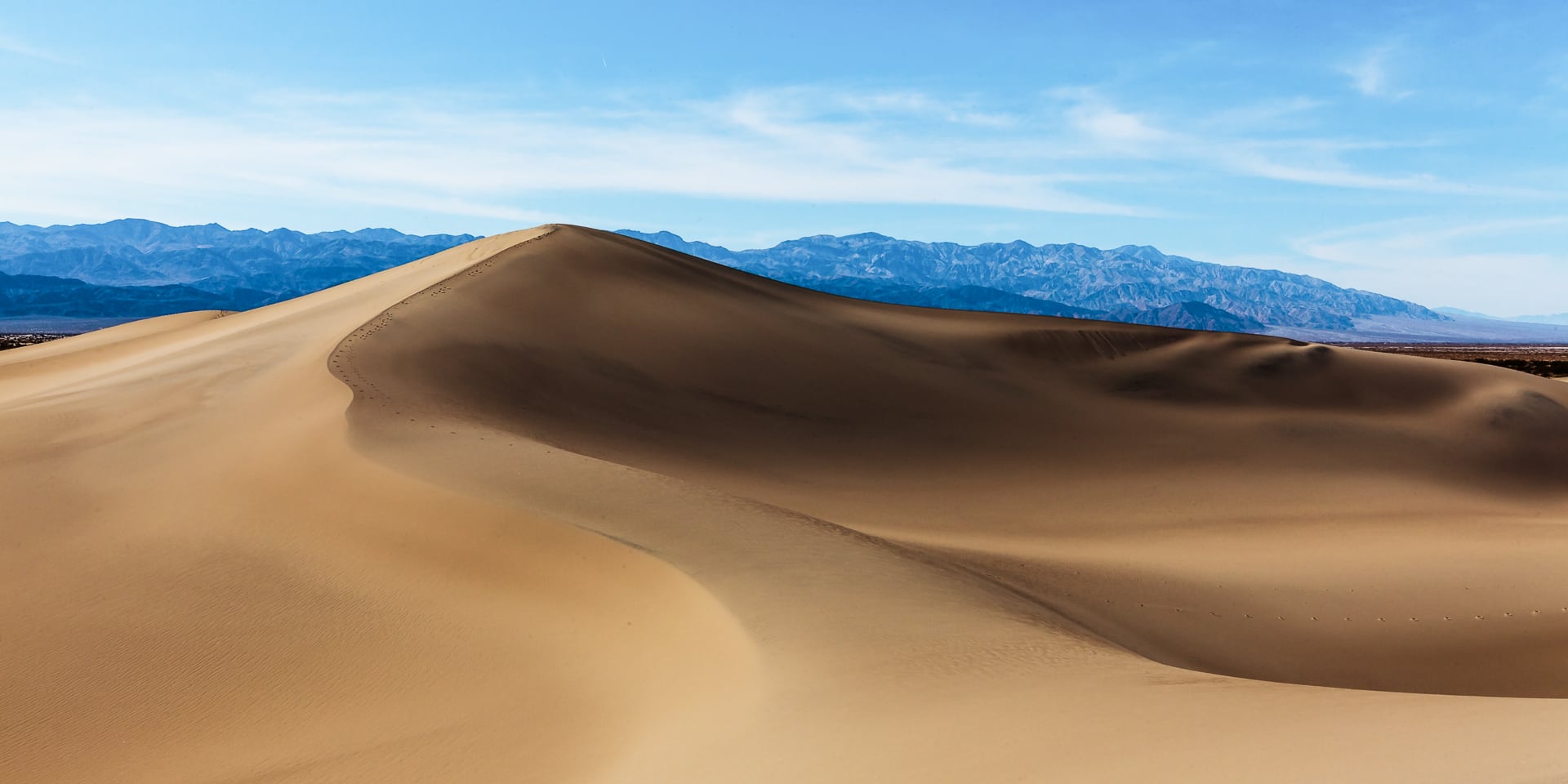 Mesquite Dunes of Death Valley Landscape Photo