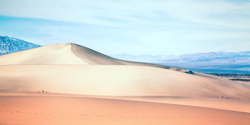 Rolling Mesquite Dunes of Death Valley
