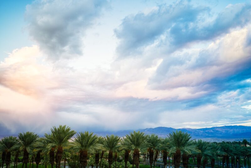 Sunset Over Palm Springs & An Annoying A7rII