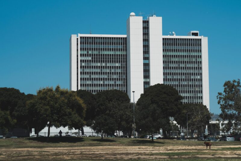 Fujifilm X-T2 with the Helios 44-2 | FBI building, Westood Los Angeles