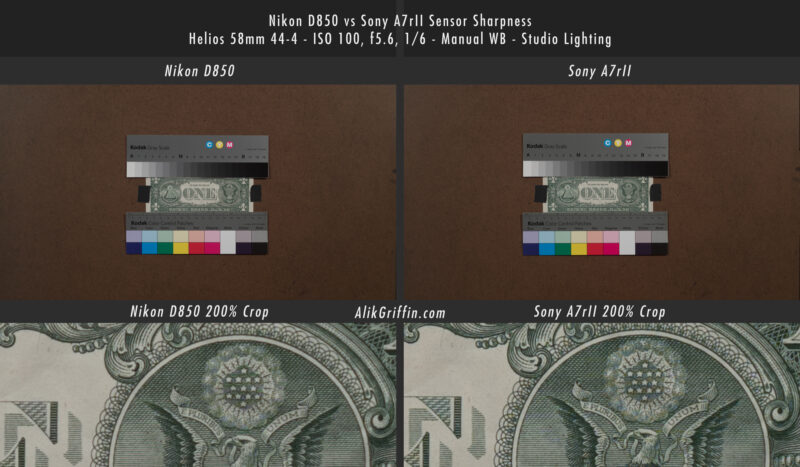 Nikon D850 vs Sony A7rII – Sensor Comparison