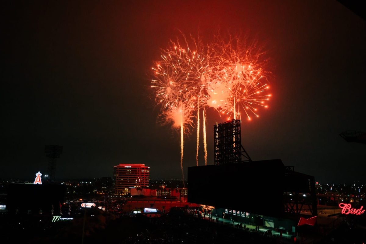 Angels Game Fireworks