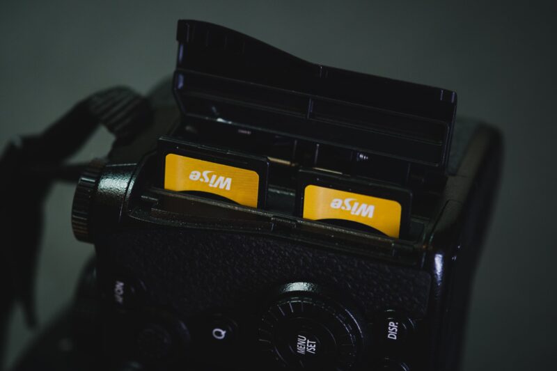 Panasonic S5 IIx Dual SD Memory Card Slots