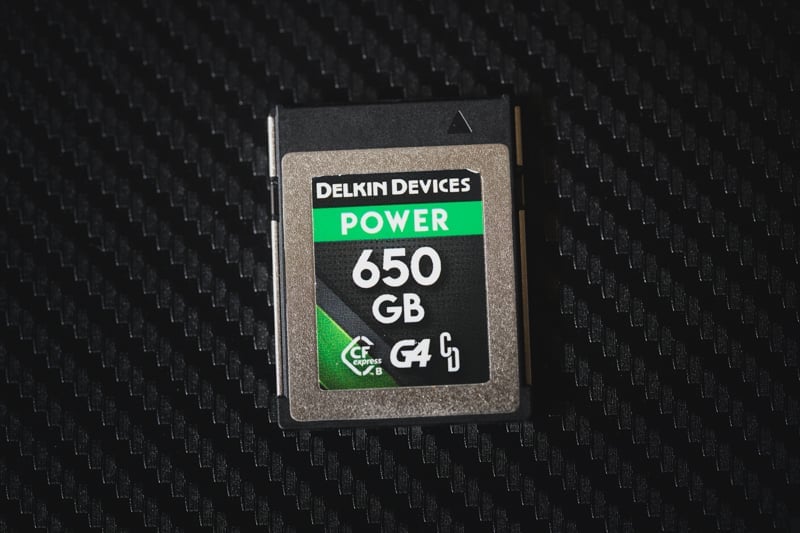 Delkin Power G4 650GB CFexpress Type-B Memory Card