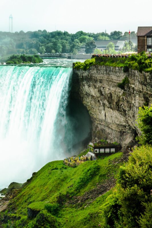 Behind the Niagara Falls