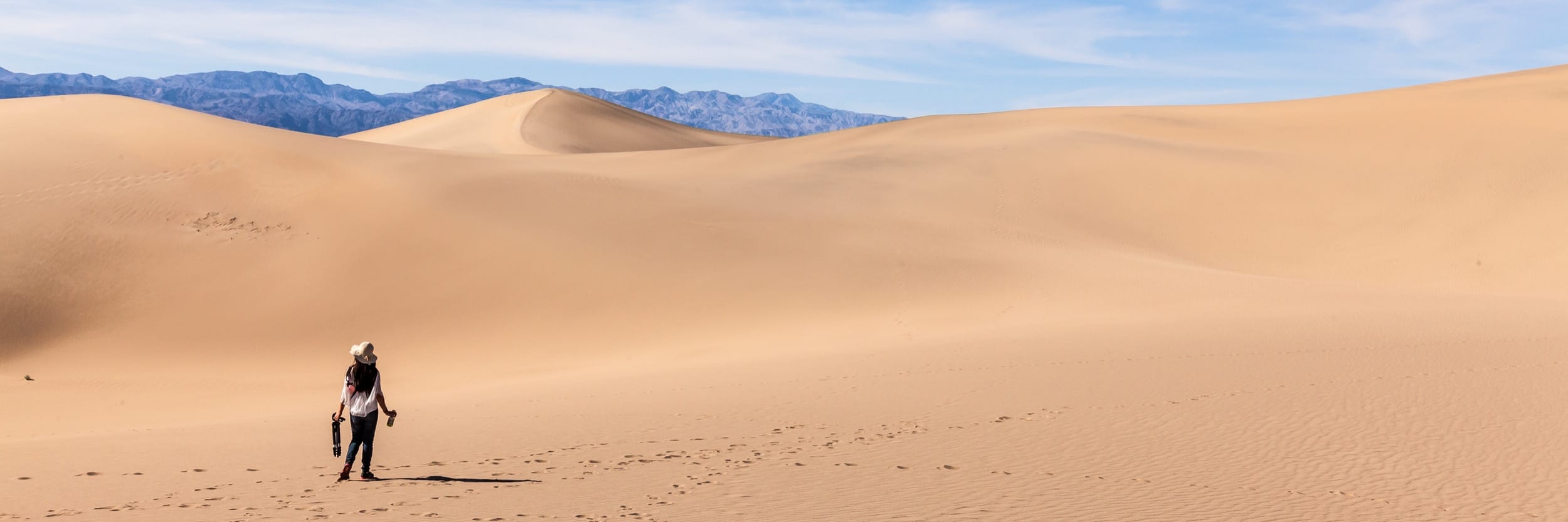 Lost In The Desert At Death Valley