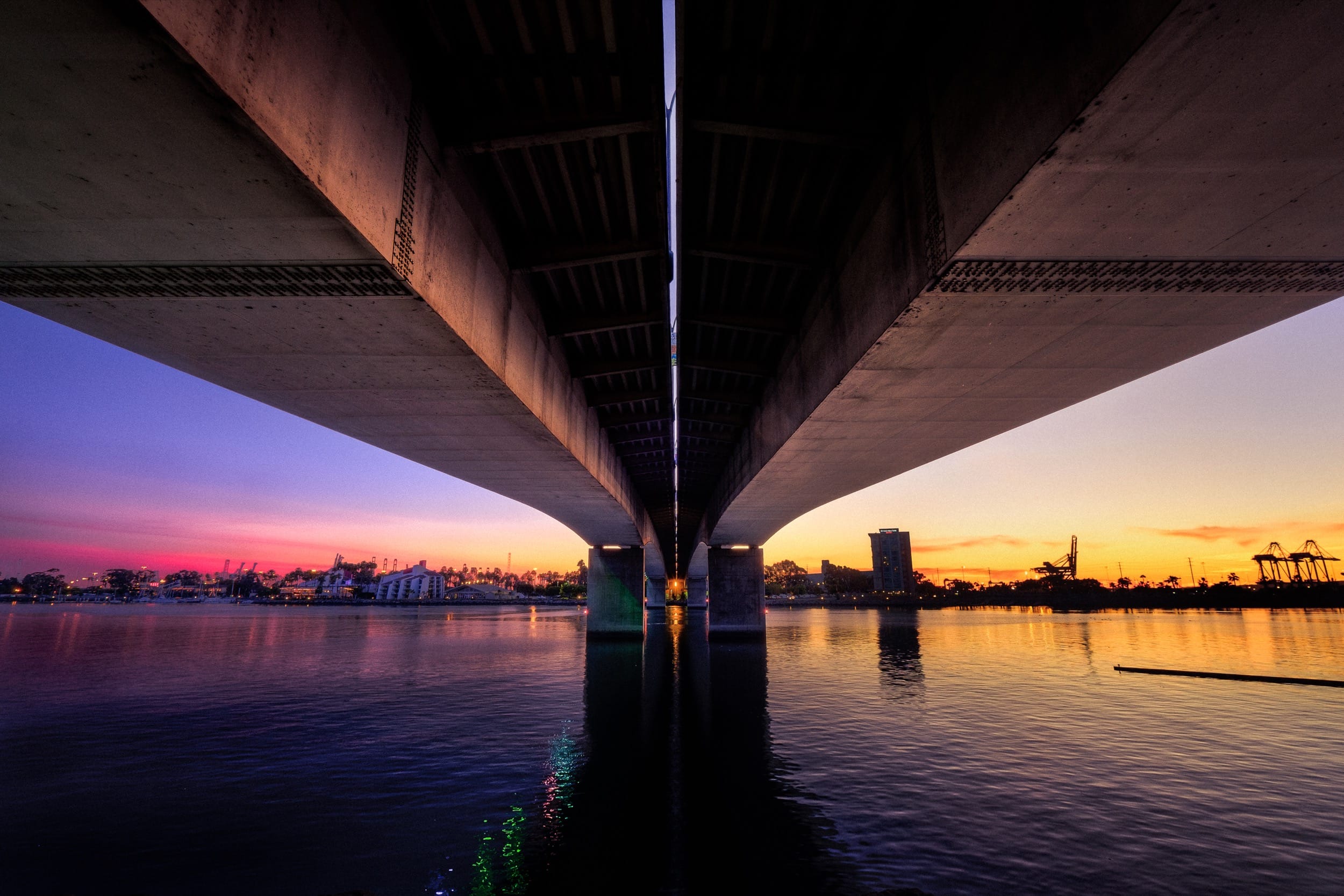 Long Beach Rainbow Bridge