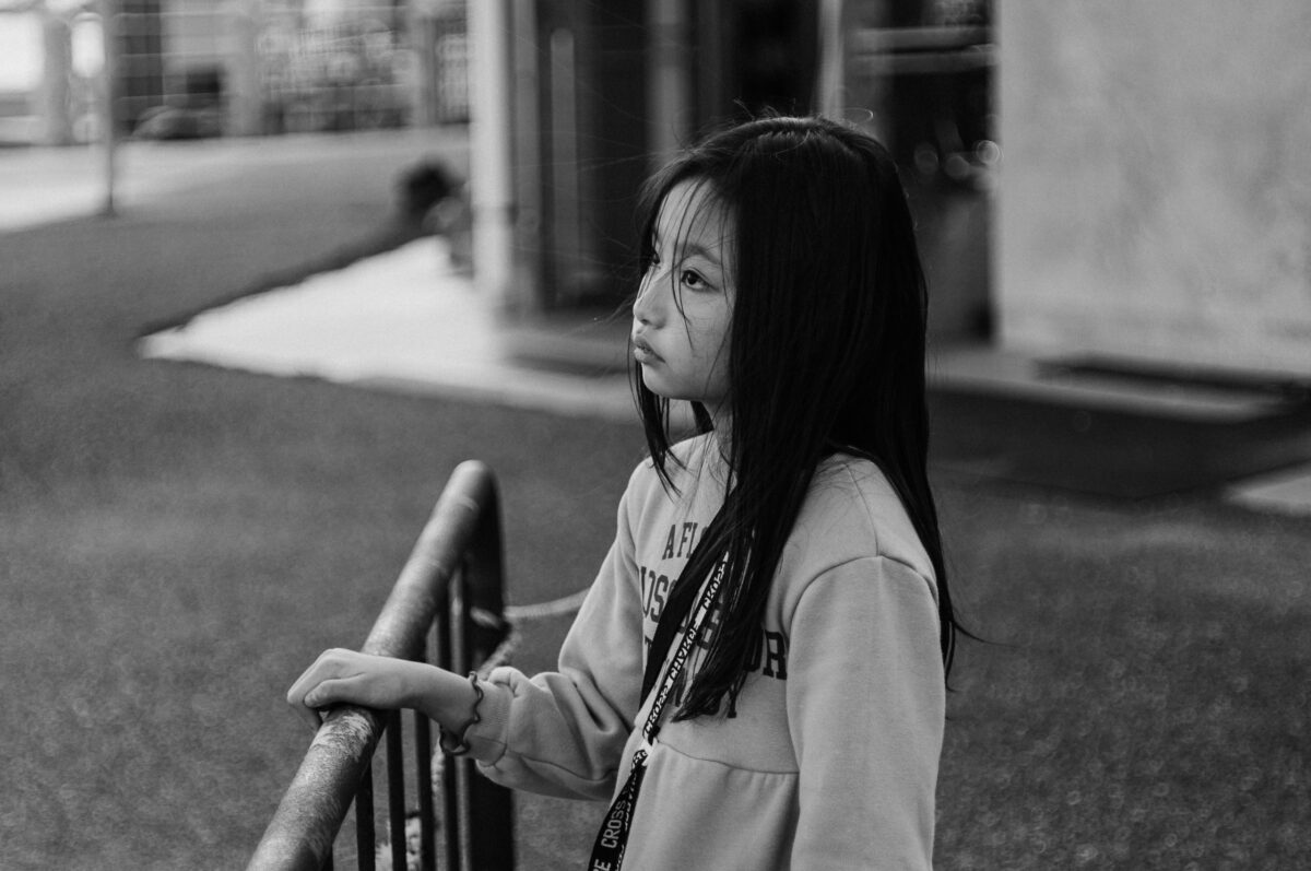 BW Japanese Girl