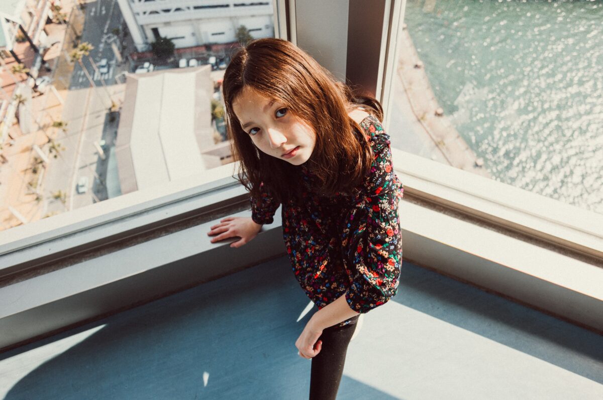Posing in Fukuoka