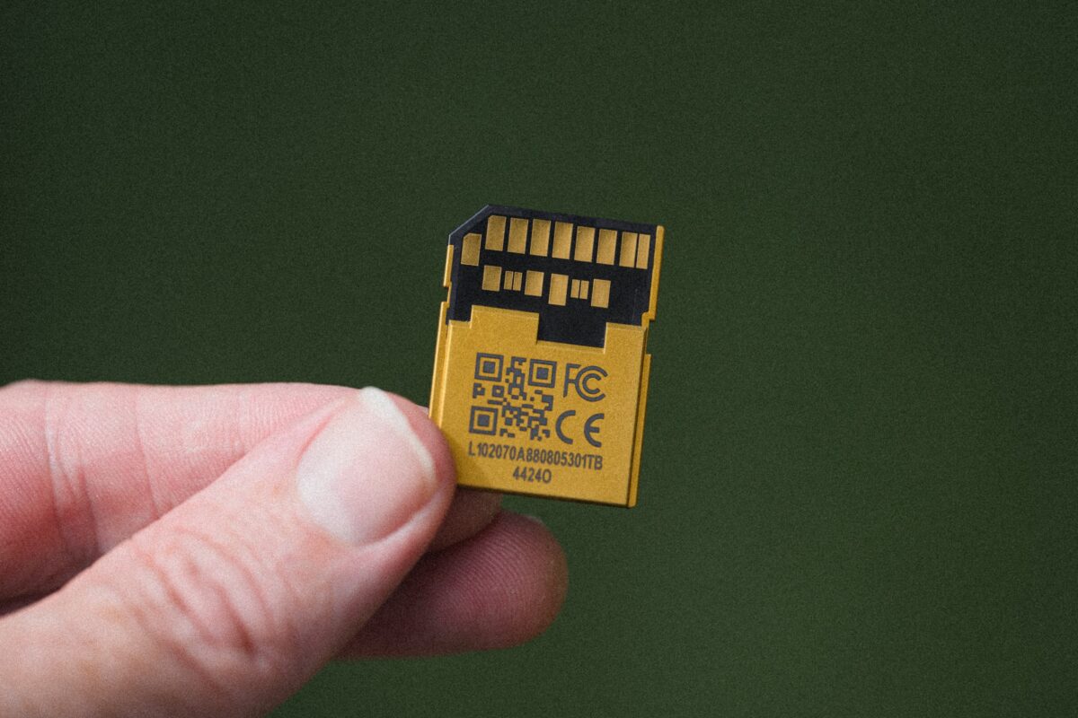 Lexar Armor V60 Memory Card Back
