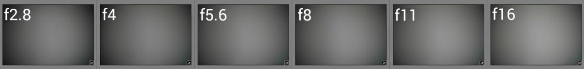 Viltrox 9mm f2.8 Vignetting