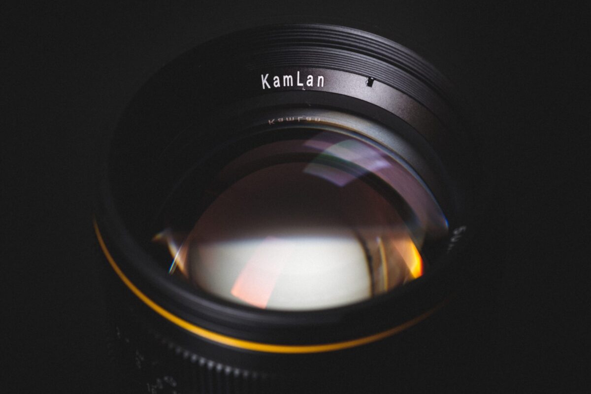 Kamlan 50mm f1.1 Product Shot