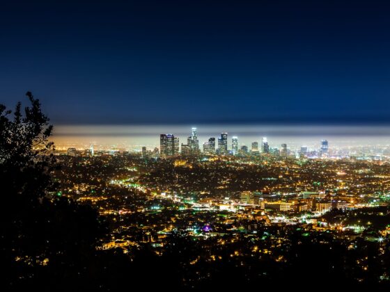 City Lights from Los Angeles
