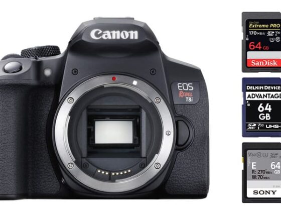Canon T8i Best Memory Cards