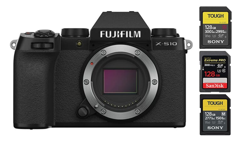 Fujifilm X-S10 SD Card