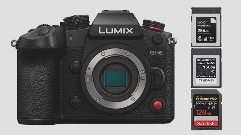 Best Memory Card Panasonic GH6