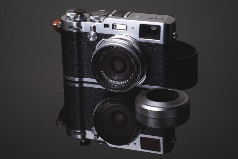 Fujifilm X100F with the JJC UV Filter Adapter