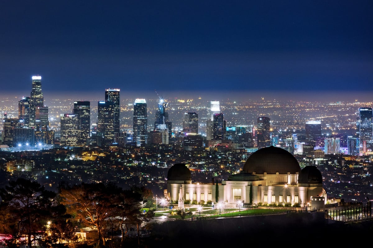 Los Angeles And The Observatory – Canon 5DSR