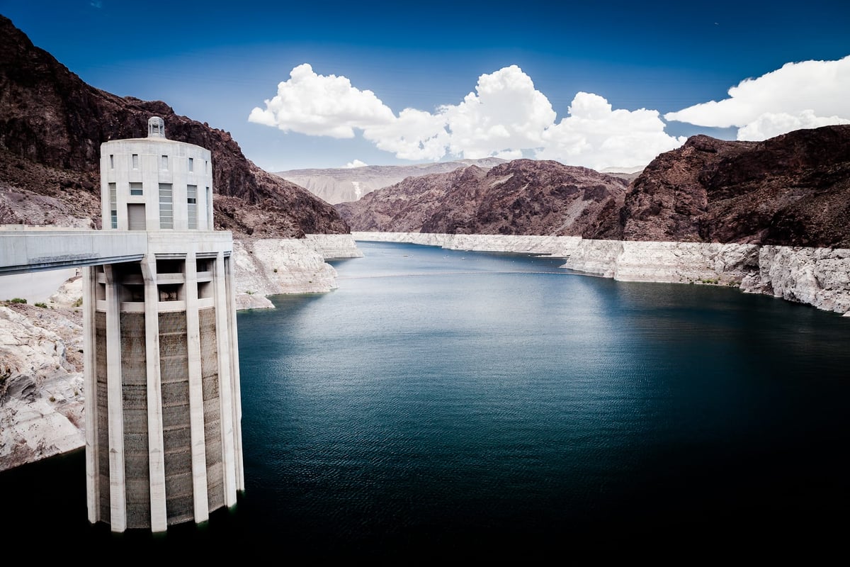 Lake Mead at the Hoover Dam