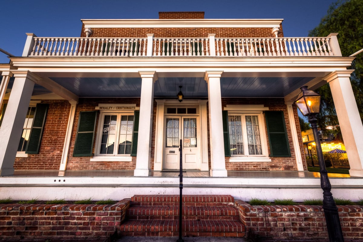 The Whaley House of Old Town San Diego