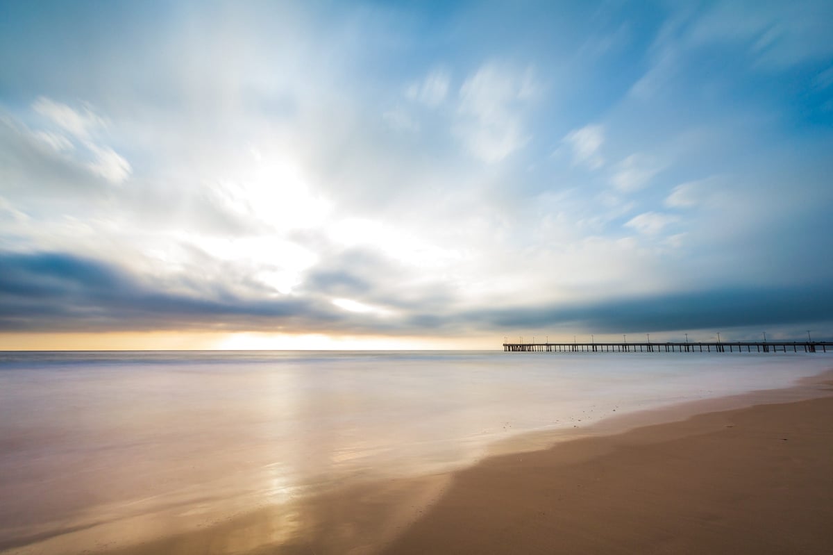 Venice Beach Pier Landscape Photo