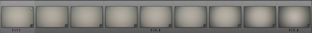 Sony Zeiss 35mm f2.8 Vignetting Test