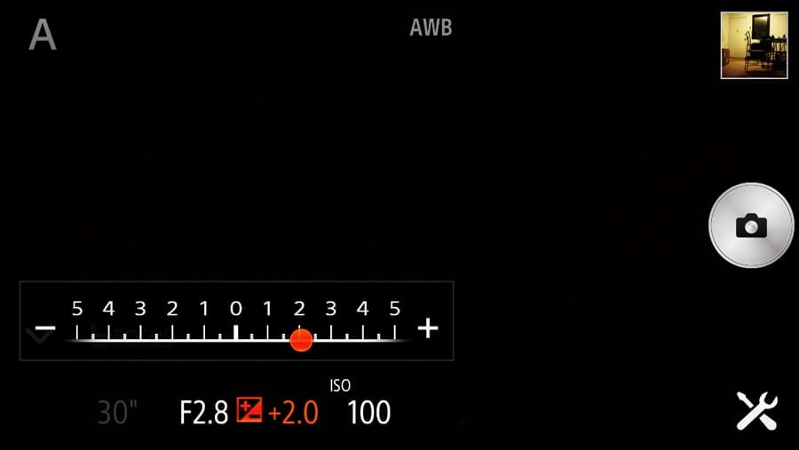 Smart Remote Bracketing Settings