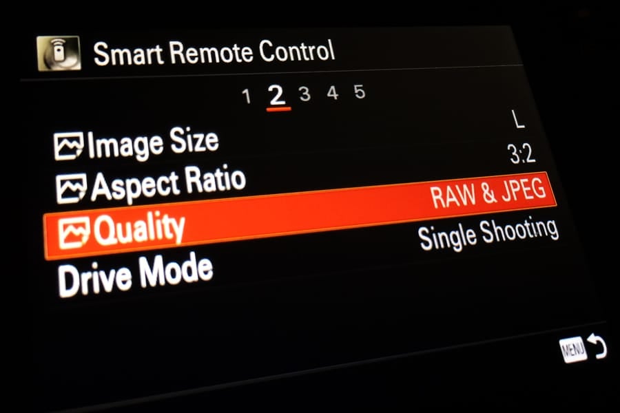 Remote Shooting on Sony