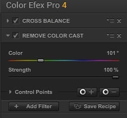 Color Cast With Color Efex Pro Color Cast Adjustments