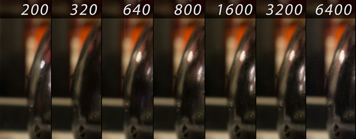 Fujifilm X100T ISO Test