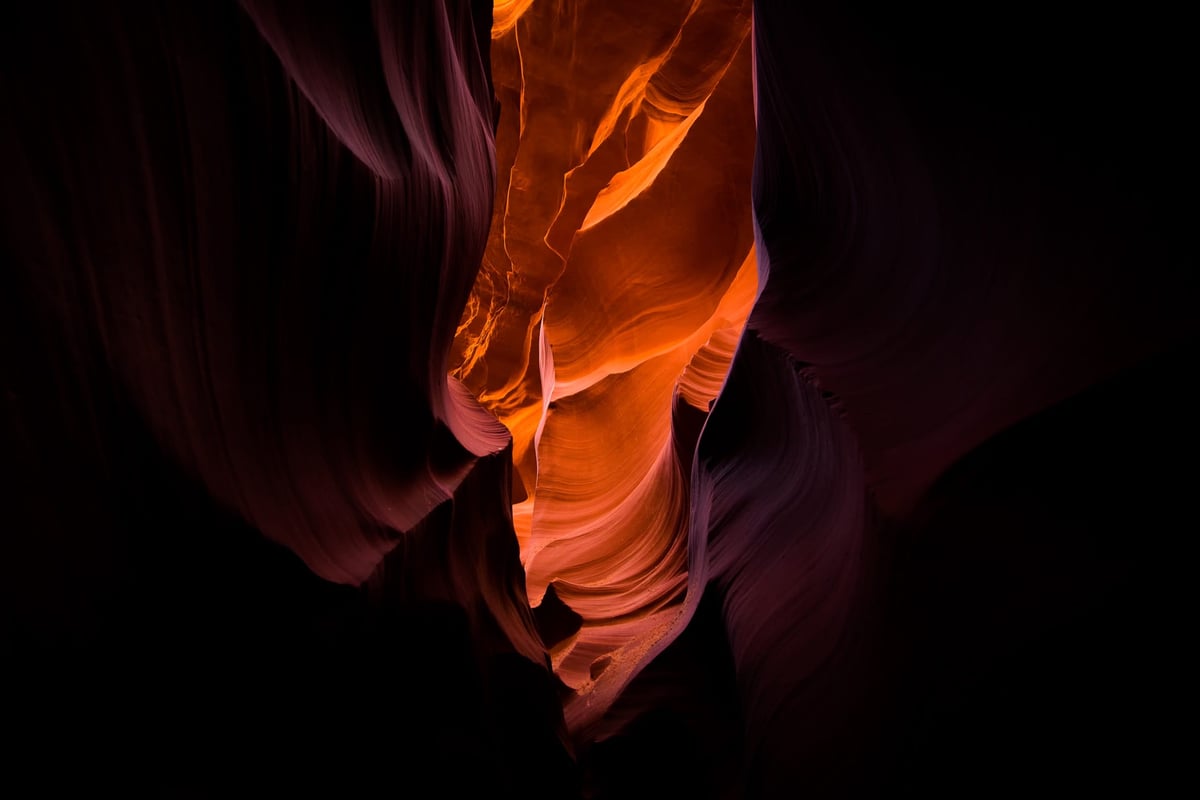 Antelope Canyon Landscape Photo