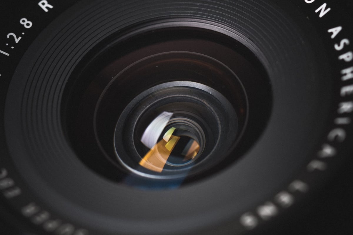 Fujifilm 14mm front element