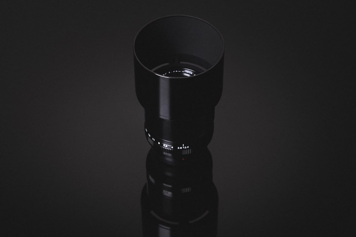 Fujifilm 60mm f2.4 with lens hood