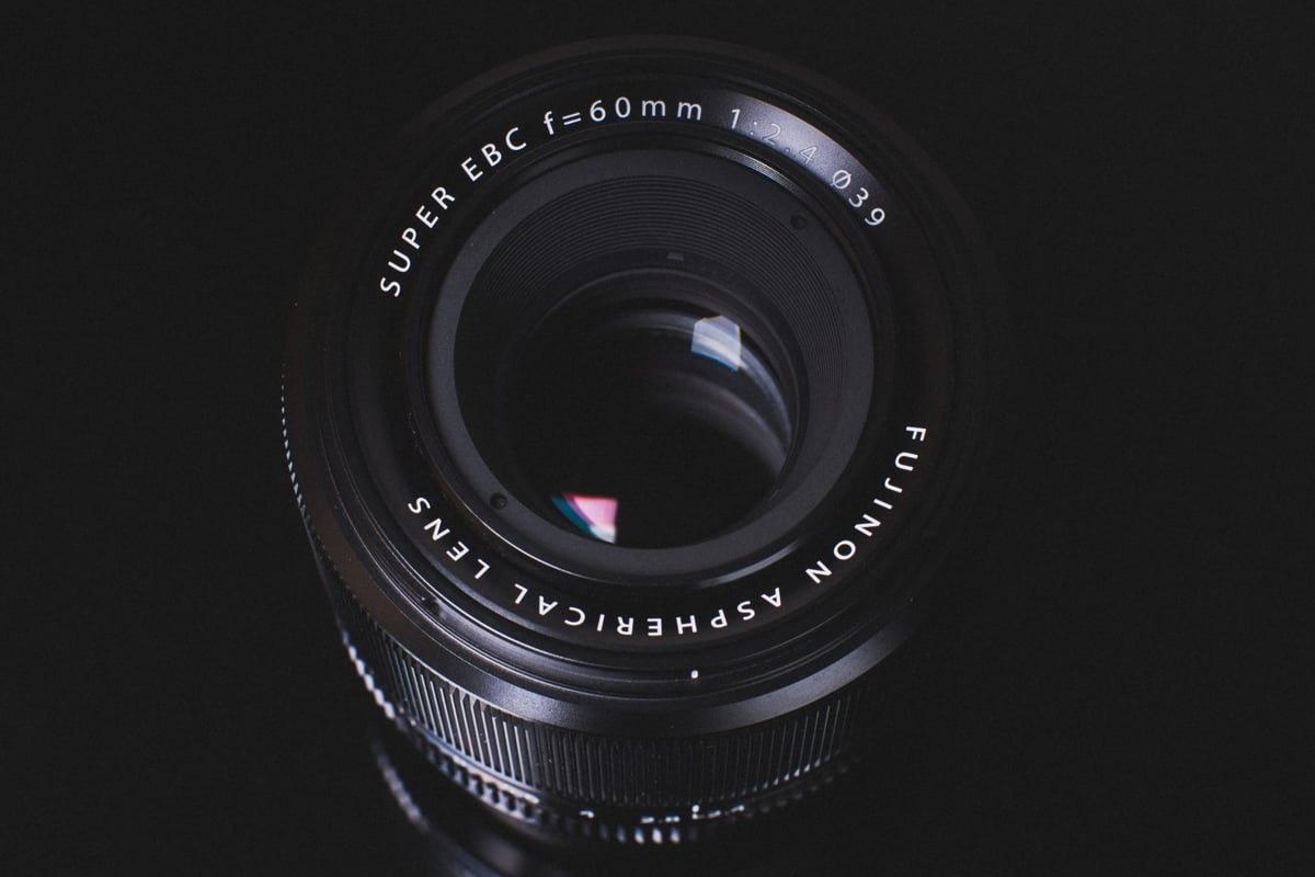 Fujinon 60mm f2.4 Front Element