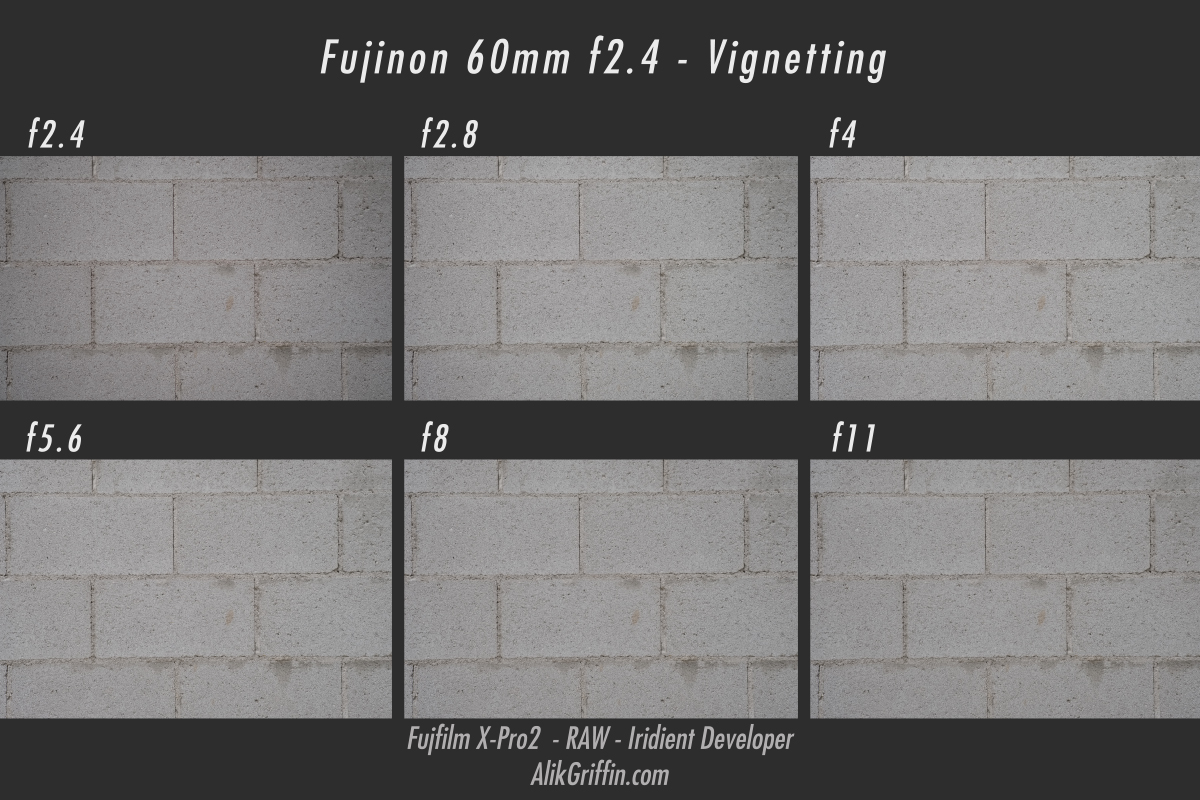 Fujifilm 60mm f2.4 Vignetting Samples