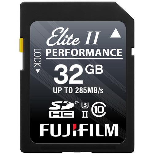 Fujifilm Elite II UHS-II SD Memory Card