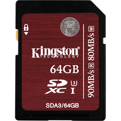 Kingston U3 SD Memory Card Review