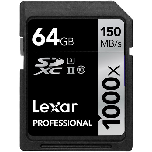 Lexar 1000x UHS-II SD Memory Card Review