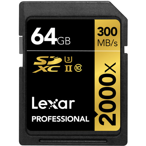 Lexar 2000x UHS-II SD Memory Card Review