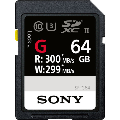 Sony G UHS-II SD Memory Card Review