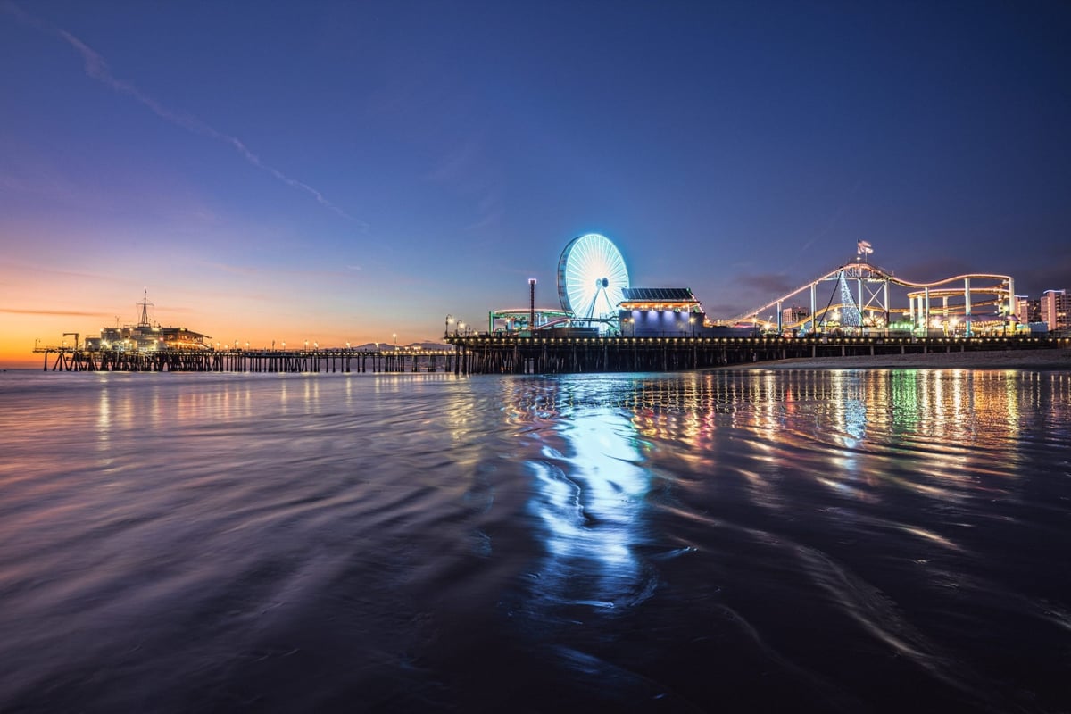 Santa Monica Pier Shot with the Sony A7rIII